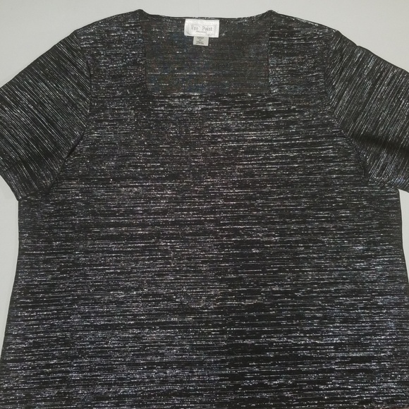 Vue Point By Jordan Dressy Square Top Size 2X - Picture 4 of 4